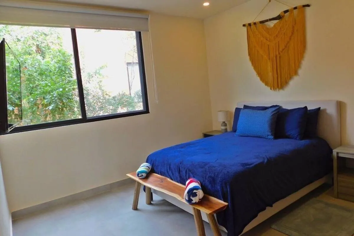 Amplio Depto. C/Terraza Privada + Hermosa Piscina Tulum Apartment