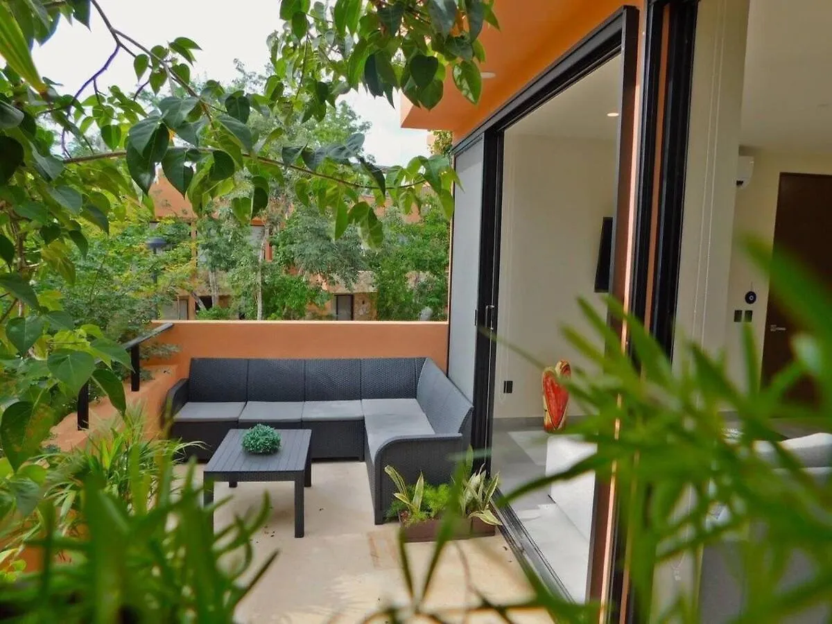 Apartment Amplio Depto. C/Terraza Privada + Hermosa Piscina Tulum Mexico