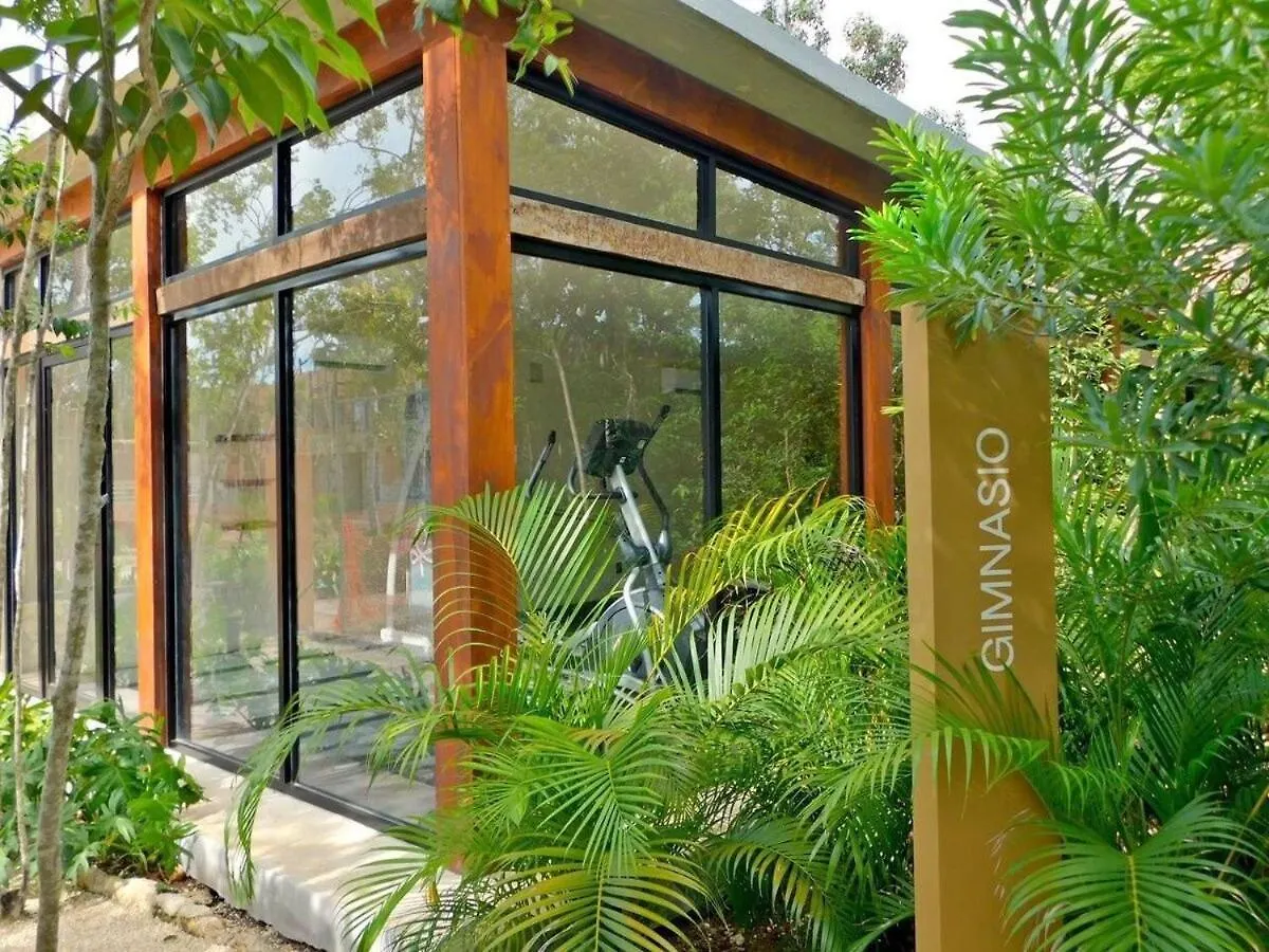 Amplio Depto. C/Terraza Privada + Hermosa Piscina Tulum 0*,