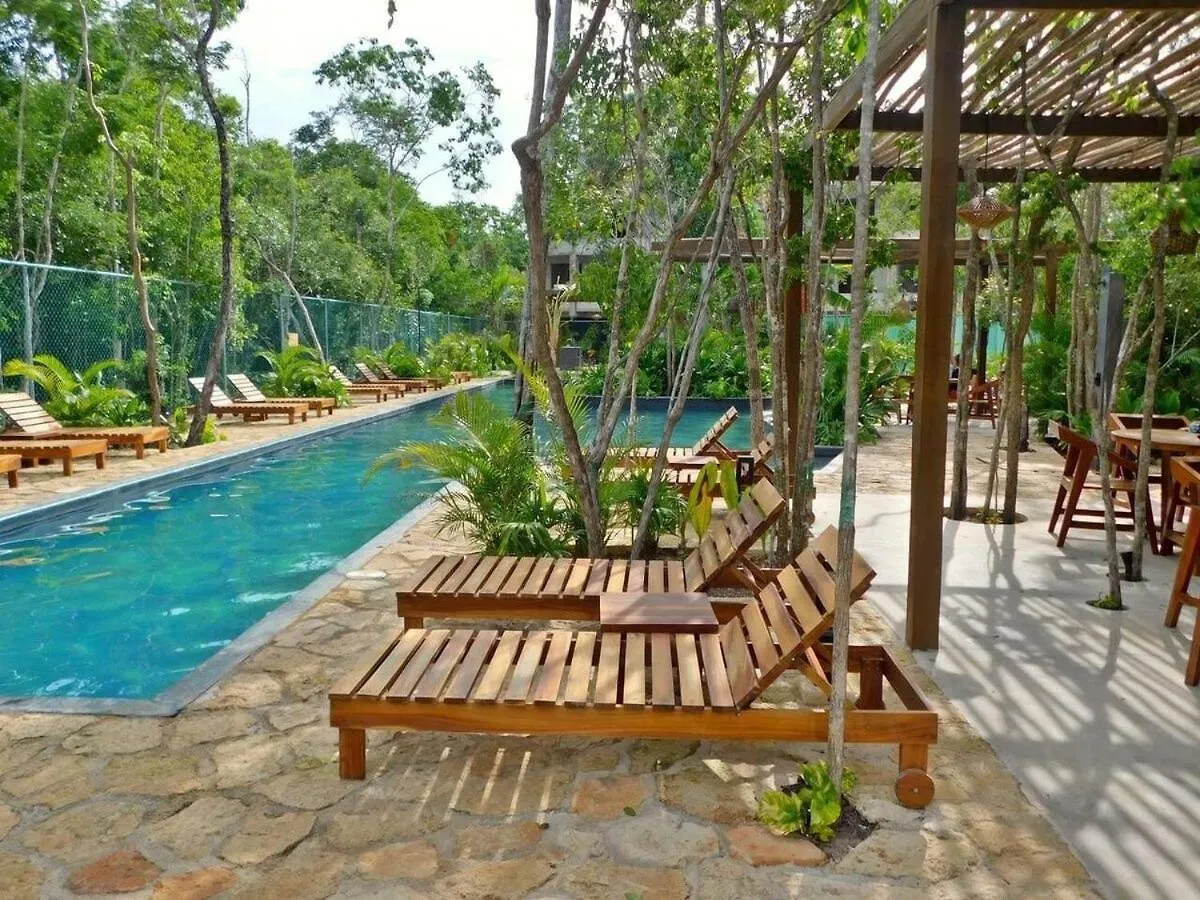Amplio Depto. C/Terraza Privada + Hermosa Piscina Tulum