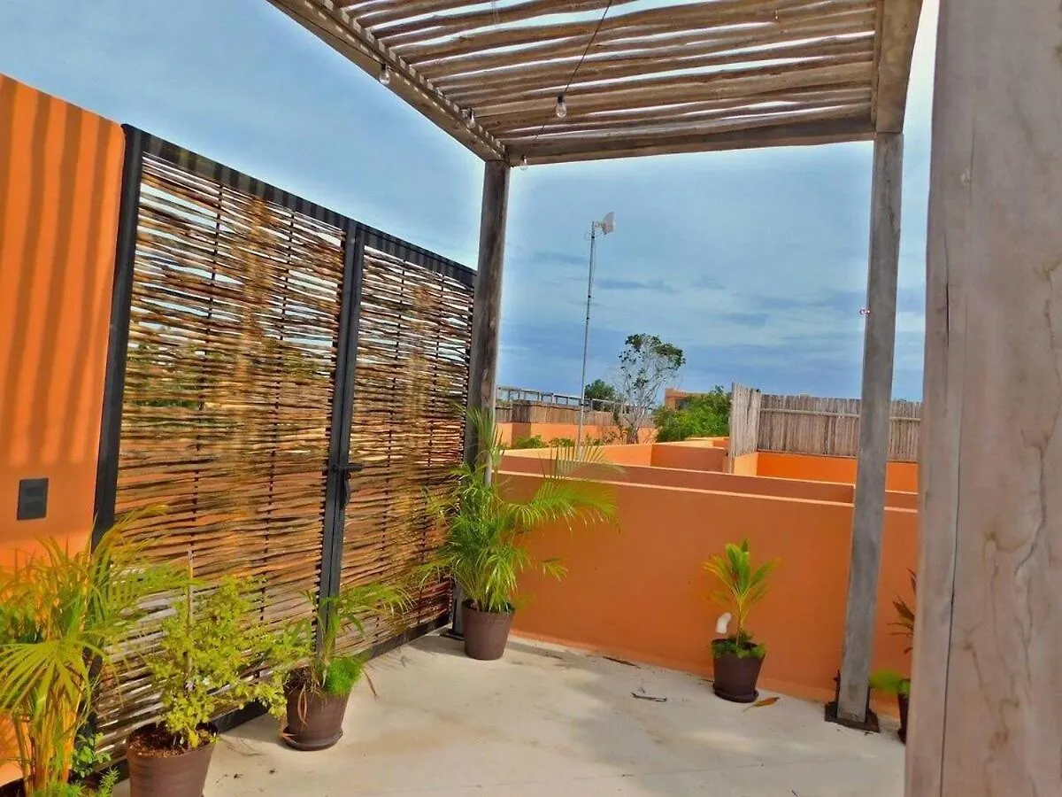 Amplio Depto. C/Terraza Privada + Hermosa Piscina Tulum Mexico